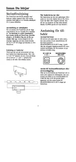 Preview for 3 page of Yamaha PortaTone PSR-150 Bruksanvisning