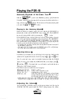 Preview for 6 page of Yamaha Portatone PSR-18 Authorized Product Manual