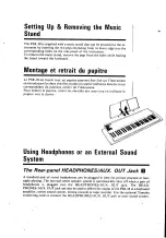 Предварительный просмотр 4 страницы Yamaha Portatone PSR-18 Owner'S Manual