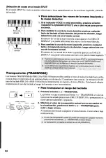 Preview for 14 page of Yamaha PortaTone PSR-210 Manual De Instrucciones