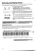 Preview for 10 page of Yamaha PortaTone PSR-210 Owner'S Manual