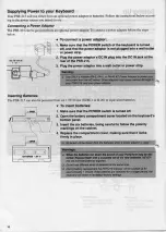 Preview for 6 page of Yamaha Portatone PSR-215 Owner'S Manual