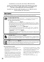 Preview for 4 page of Yamaha PortaTone PSR-260 Owner'S Manual