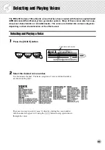 Preview for 23 page of Yamaha PortaTone PSR-260 Owner'S Manual