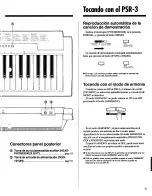 Preview for 5 page of Yamaha PortaTone PSR-3 Guia Del Proprietario