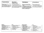 Preview for 2 page of Yamaha PortaTone PSR-40 Owner'S Manual