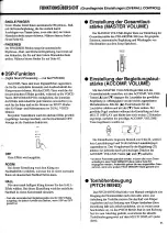 Preview for 13 page of Yamaha PortaTone PSR-400 Bedienungsanleitung