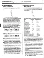 Preview for 20 page of Yamaha PortaTone PSR-400 Bedienungsanleitung