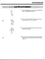 Предварительный просмотр 11 страницы Yamaha PORTATONE PSR-500M Owner'S Manual