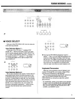 Предварительный просмотр 23 страницы Yamaha PORTATONE PSR-500M Owner'S Manual