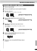 Предварительный просмотр 72 страницы Yamaha Portatone PSR-540 Manual De Instrucciones