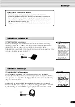 Preview for 13 page of Yamaha Portatone PSR-540 Vejledning