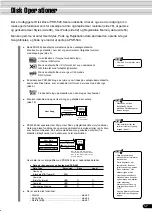 Предварительный просмотр 57 страницы Yamaha Portatone PSR-540 Vejledning