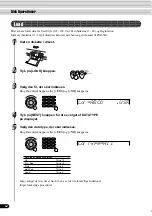 Предварительный просмотр 62 страницы Yamaha Portatone PSR-540 Vejledning