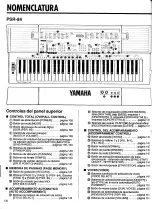 Preview for 4 page of Yamaha PortaTone PSR-84 Manual De Instrucciones