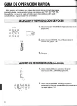 Preview for 8 page of Yamaha PortaTone PSR-84 Manual De Instrucciones