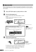 Предварительный просмотр 22 страницы Yamaha Portatone PSR-E213 Brugervejledning