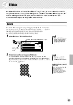 Preview for 29 page of Yamaha PortaTone PSR-GX76 Bedienungsanleitung