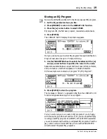 Preview for 25 page of Yamaha Programmable Mixer 01 Getting Started Manual