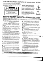 Preview for 2 page of Yamaha Protatone PSR-6700 Getting Started Manual