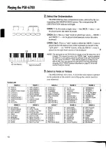 Preview for 12 page of Yamaha Protatone PSR-6700 Getting Started Manual