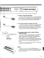 Предварительный просмотр 9 страницы Yamaha Protatone PSR-6700 Para Empezar