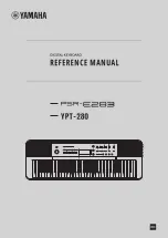 Yamaha PSR-E283 Reference Manual предпросмотр