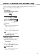 Предварительный просмотр 29 страницы Yamaha PSR-E283 Reference Manual