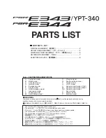 Предварительный просмотр 36 страницы Yamaha PSR-E343 Service Manual