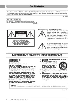 Preview for 4 page of Yamaha PSR-S775 Owner'S Manual