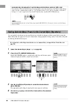 Preview for 54 page of Yamaha PSR-S775 Owner'S Manual