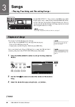 Preview for 62 page of Yamaha PSR-S775 Owner'S Manual