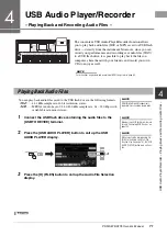 Preview for 71 page of Yamaha PSR-S775 Owner'S Manual