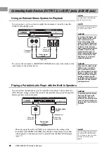 Preview for 98 page of Yamaha PSR-S775 Owner'S Manual