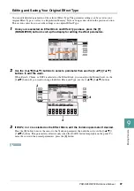 Предварительный просмотр 97 страницы Yamaha PSR-S950 Reference Manual