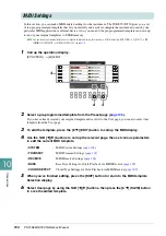 Предварительный просмотр 104 страницы Yamaha PSR-S950 Reference Manual