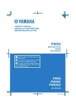 Yamaha PW50K Owner'S Manual preview