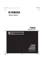 Preview for 3 page of Yamaha PW50K Owner'S Manual