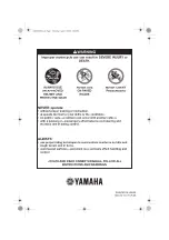 Preview for 82 page of Yamaha PW50M2 Owner'S Manual