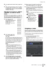 Preview for 23 page of Yamaha QL5 Owner'S Manual