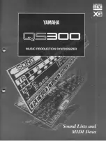 Yamaha QS300 Supplementary Manual preview