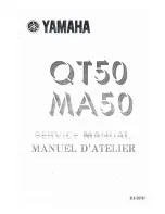 Yamaha QT50 Service Manual preview