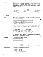 Предварительный просмотр 22 страницы Yamaha QX5 Owner'S Manual