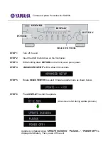 Preview for 3 page of Yamaha R-N500 Firmware Update