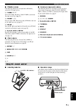 Предварительный просмотр 11 страницы Yamaha R-S700 Owner'S Manual