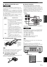 Предварительный просмотр 13 страницы Yamaha R-S700 Owner'S Manual