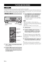 Предварительный просмотр 16 страницы Yamaha R-S700 Owner'S Manual