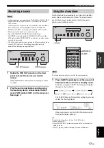 Предварительный просмотр 19 страницы Yamaha R-S700 Owner'S Manual