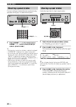 Предварительный просмотр 24 страницы Yamaha R-S700 Owner'S Manual