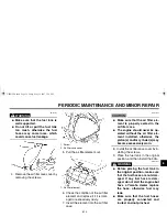 Предварительный просмотр 65 страницы Yamaha R6S Owner'S Manual